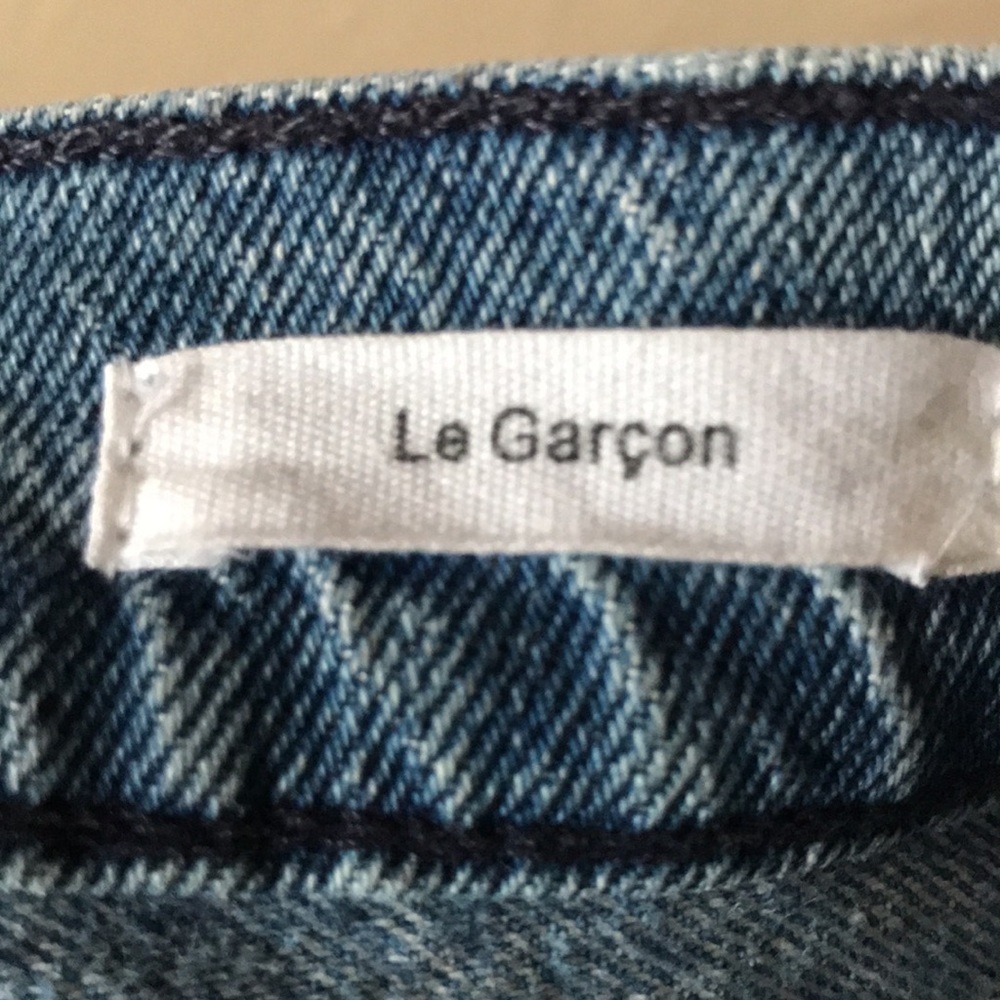 Frame Le Garçon in Beldon Rips Size 25 - Picture 8 of 10